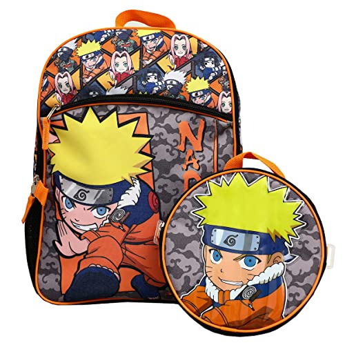 Bioworld Naruto Characters Youth Lunch Tote & Backpack2