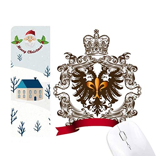 Tapis de souris grand format aigle médiéval idéal pour décorer votre espace de travail