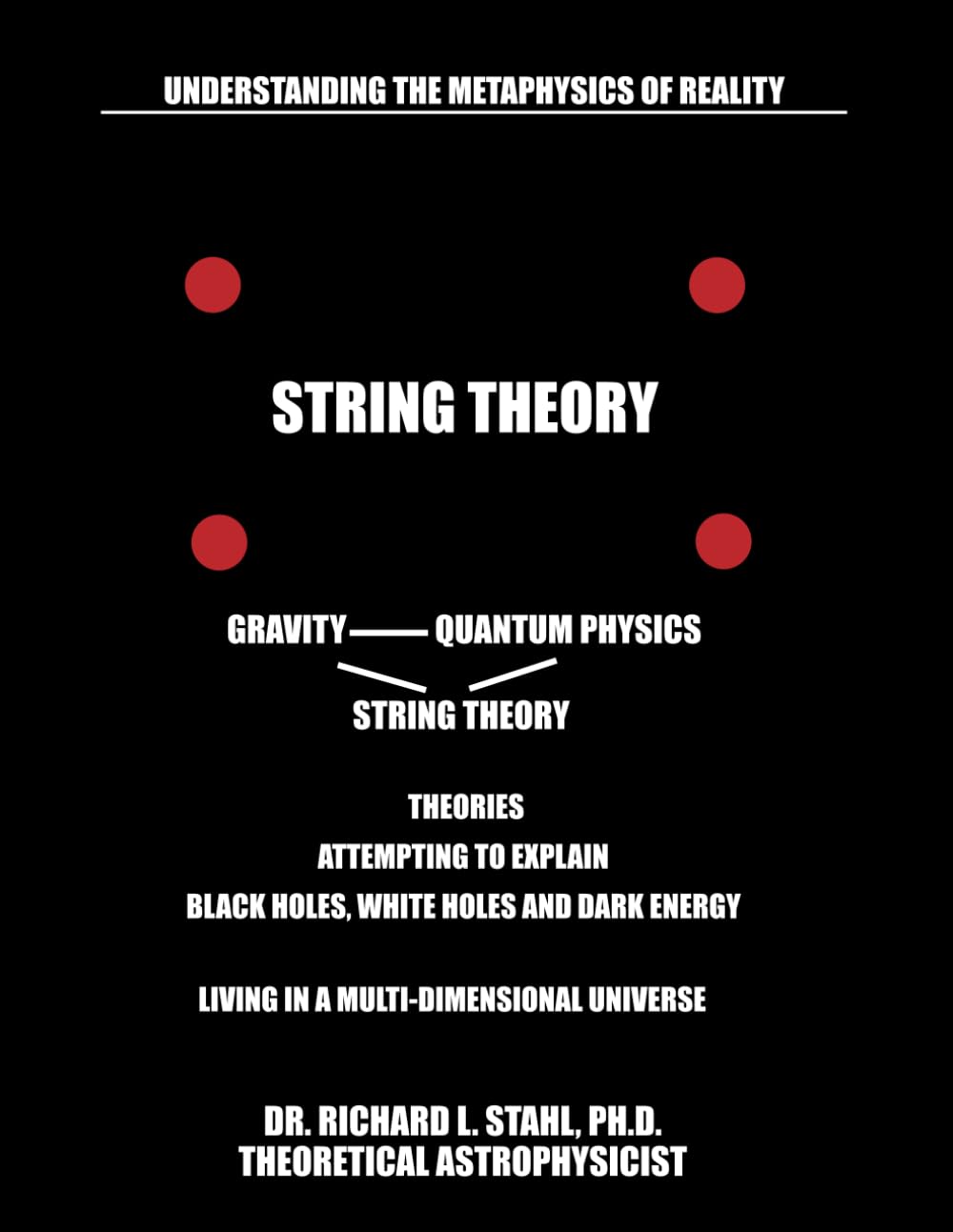 STRING THEORY: Black Holes, White Holes, and Dark Energy