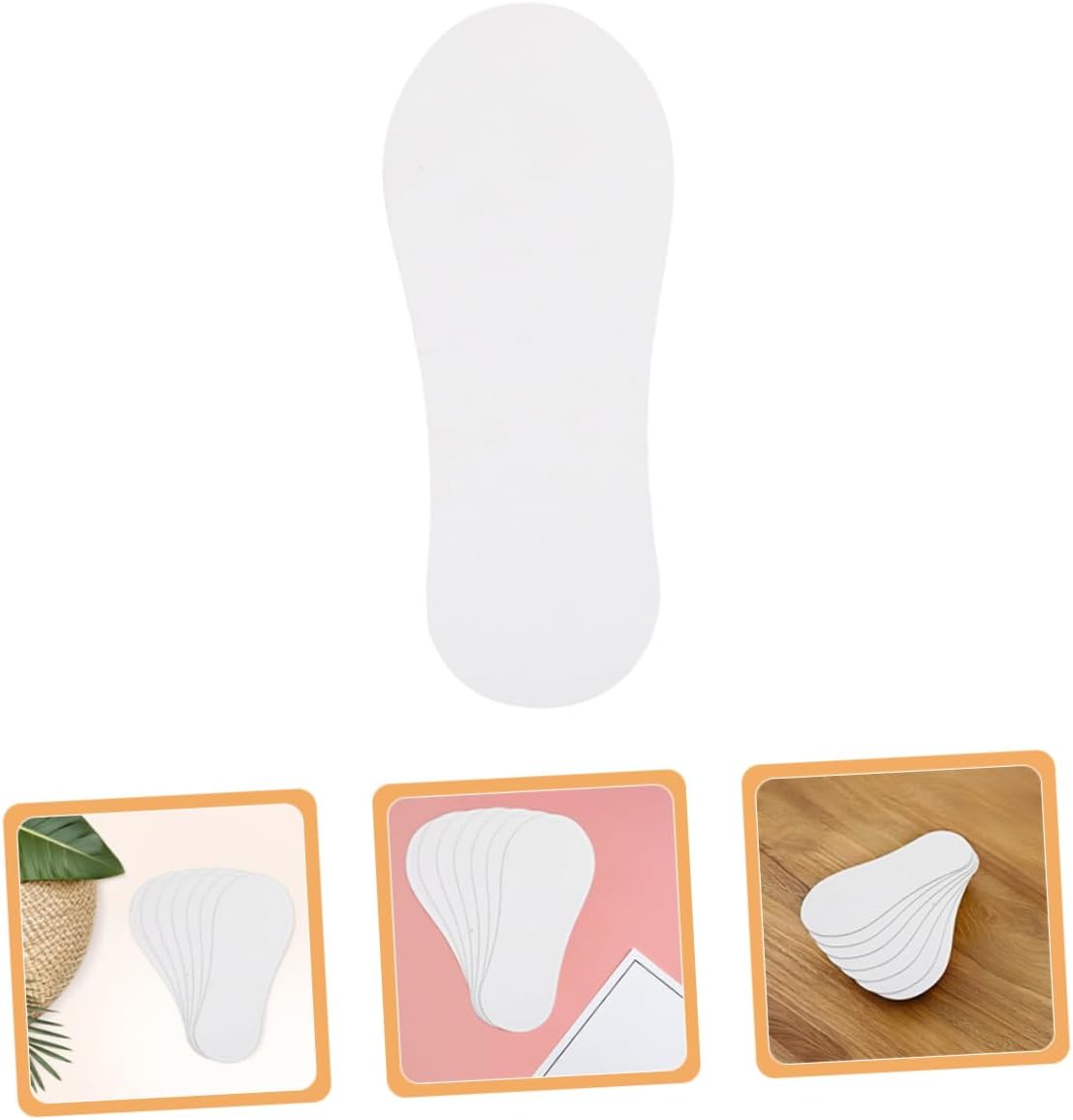 100pcs Cardboard Sock Inserts Sock Holder Display Cards Form Blockers Paper Cardboard for