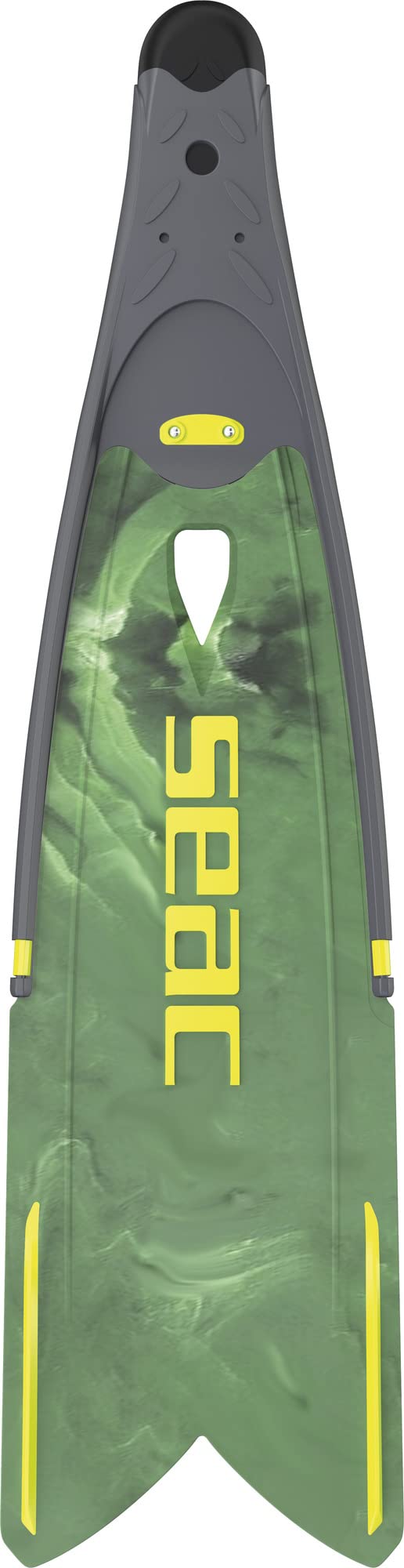 SEAC Booster Aletas largas con Cuchillas Intercambiables para Buceo Libre y Pesca submarina, Unisex Adulto