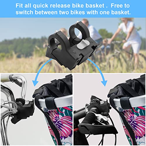 Raymace R22-BC Bike Basket Adapter,Quick-Release Bicycle Basket Mounting Bracket Handlebar Accessories thumb #1