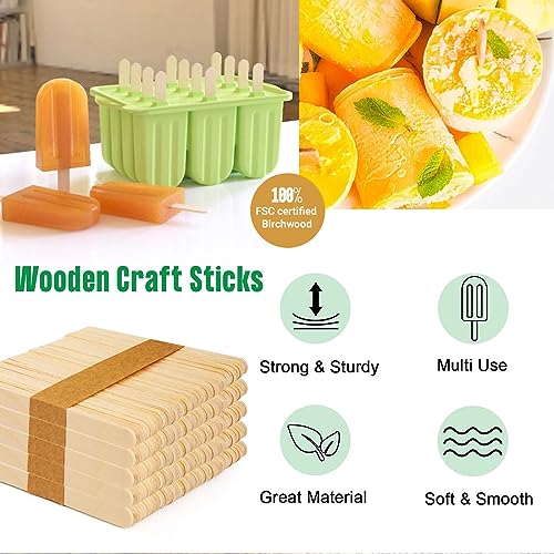 Perfect Stix PS-114ST-1,000 4.5 Inch Craft Sticks/ Ice Cream Sticks/ Natural Wood - Box Of 1,000Ct thumb #1