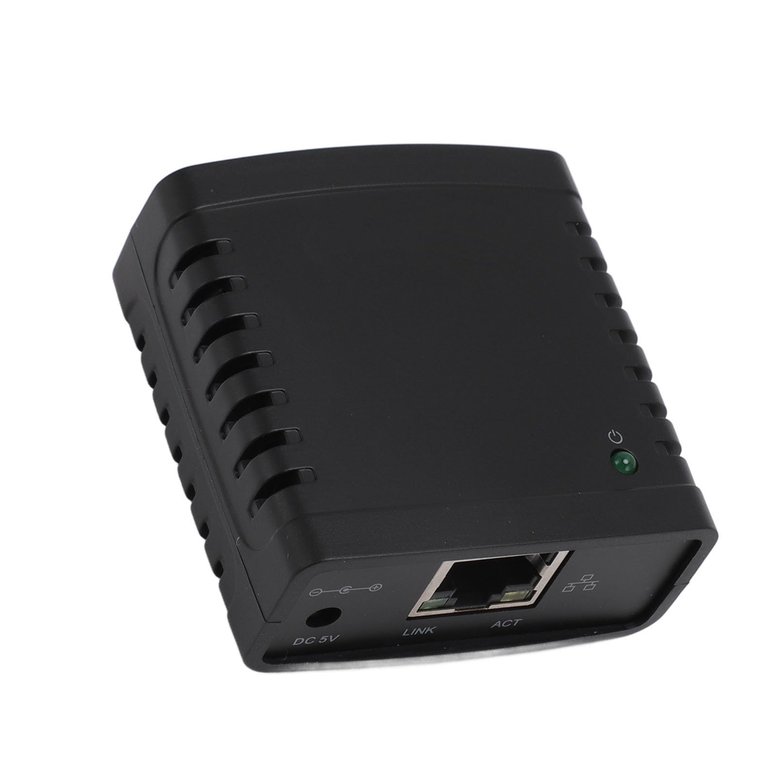 Yunseity Serveur d'impression Réseau Réseau Fast Wireless Print Share Server Adaptateur, Universal USB vers Le Serveur d'imprimante 'Interface RJ45 pour Une Amélioration de l'efficacité de (Plug