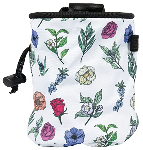Cypher Design Print Climbing Gear Chalk Bag, Botanist
