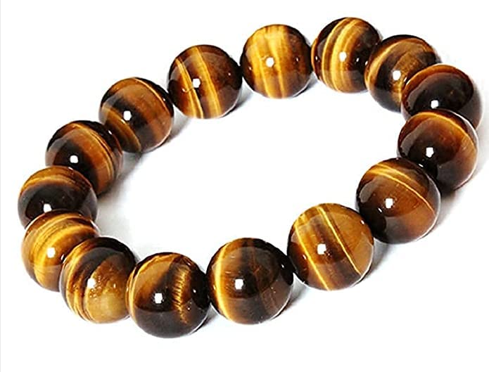 Fikup Natural Reiki Feng-Shui Crystal Gem Stone Beads Tiger Eye Bracelets 10mm (B0C43PQ2FN) Amazon Price History, Amazon Price Tracker