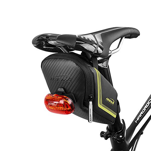 image for Ibera Saddle Bag 1L - Water-resistant, Strap-on Bike Bag In Multiple C