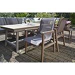Ecklounge Enviro Wood mit Tisch und 2 Stühlen