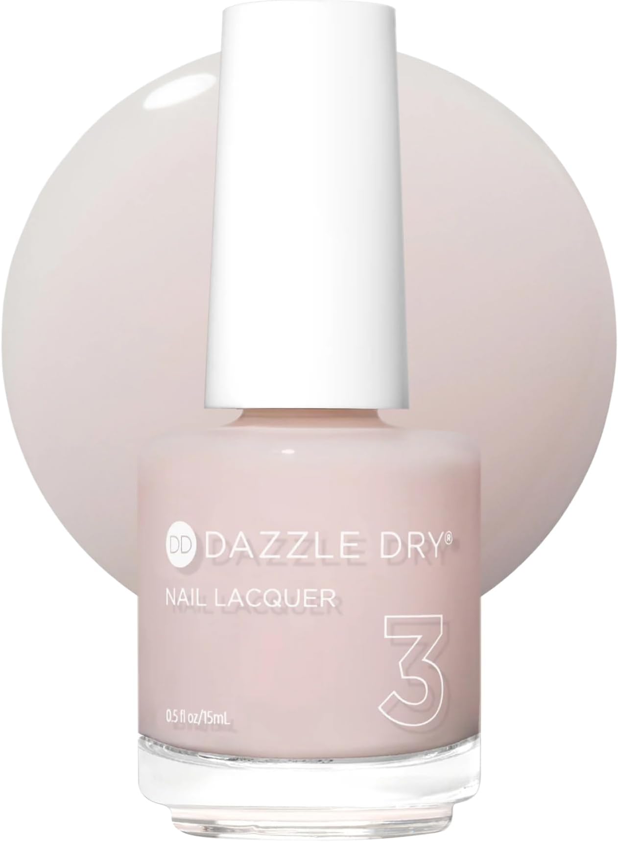 Nail Lacquer (Step 3) - Peacefully Me - A sheer pale pink with warm undertones. (0.5 fl oz)