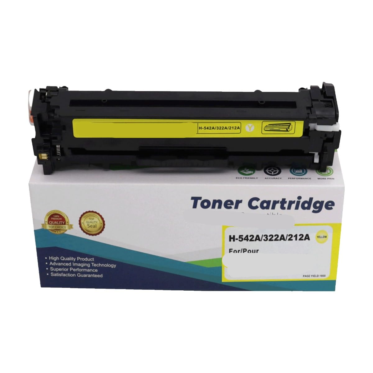 Tóner amarillo CB542A para imprimir documentos de oficina en CP1215 2