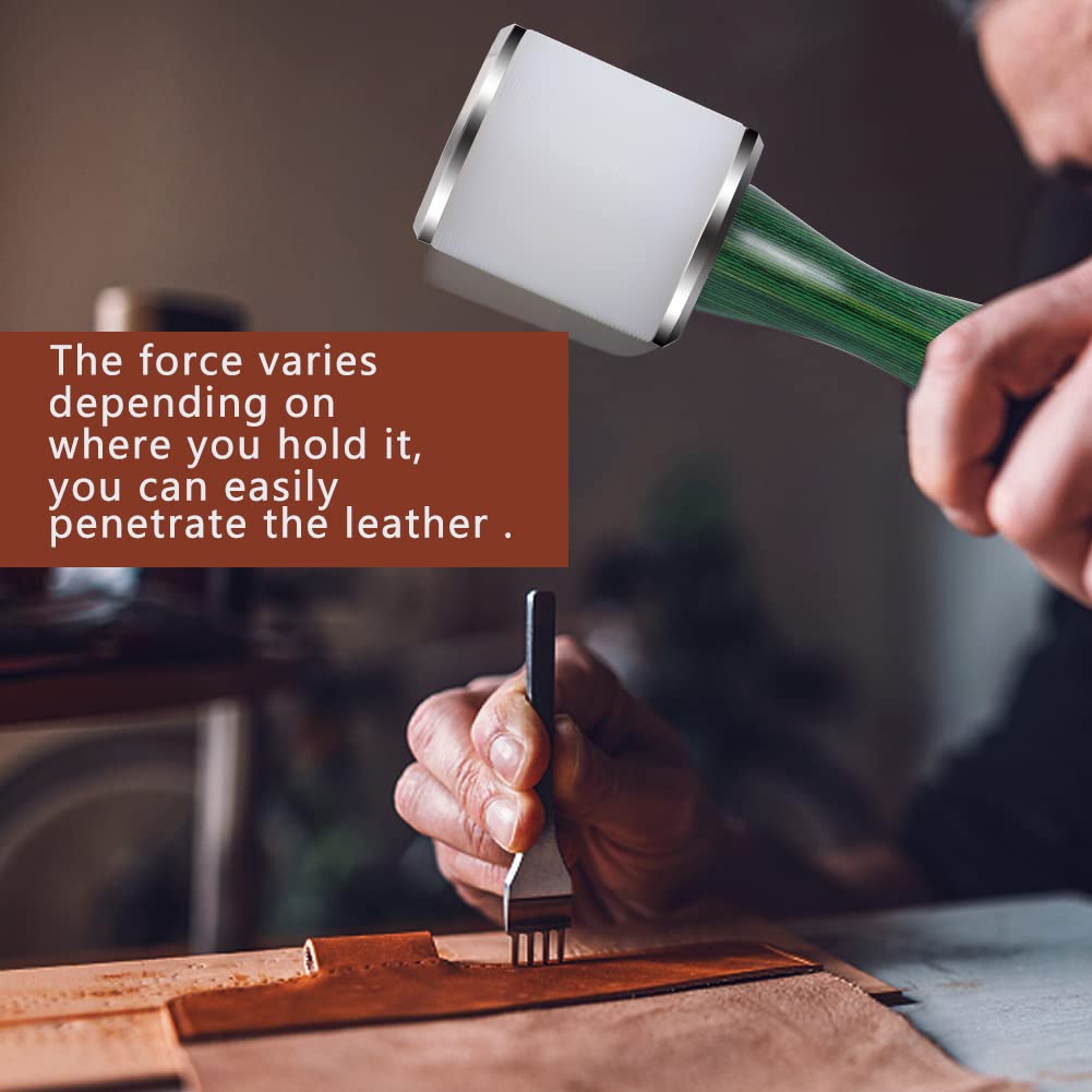 Leather Carving Hammer - Precision Mallet for Craftsmen -7