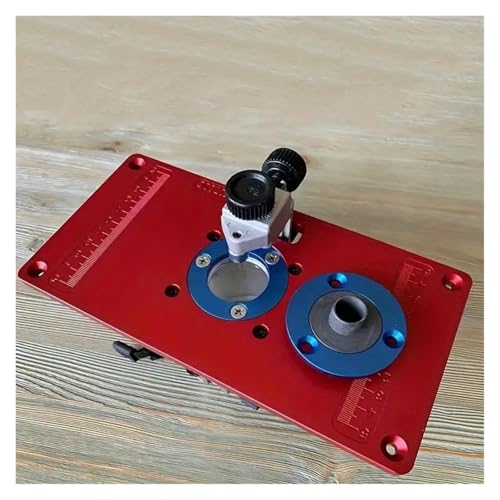 Placa de inserción de aluminio para mesa de fresadora RT0700C y bancos de carpintería 5
