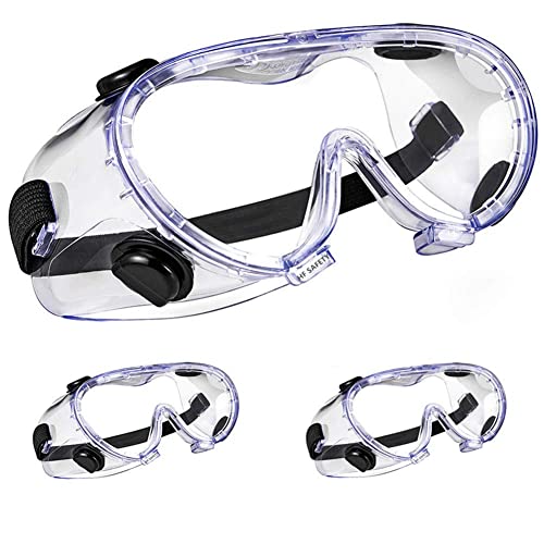 ゴーグル 医療用ゴーグル 保護メガネ 花粉症ゴーグル 透明 軽量 曇り止め オーバーグラス 防塵マスク アイガード 作業用 安全ゴーグル 調整可能