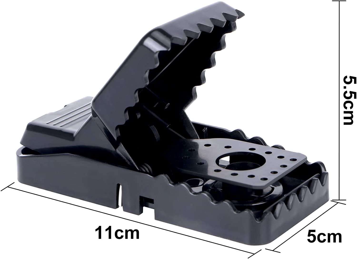 Mouse Traps For Indoors, Best Reusable Mouse Traps That Work, Mice Traps Snap & Indoor Trap with Detachable Bait Cup, Very Effective & Safe Better Mouse Catcher (pack of 4) - Image 2