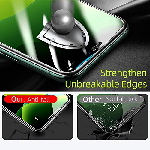 Image of Careflection Premium 18D Silicone Air Bag Curved Soft Edge Full Covereage Tempered Glass Google Pixel 4a 4G Black
