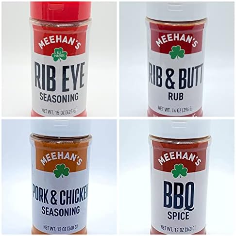 Meehan's Ribeye, Pork & Chicken, Rib & Butt and BBQ Shaker Bundle