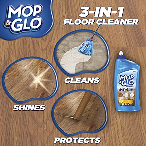 Mop & Glo Professional Multi-Surface Floor Cleaner, Fresh Citrus Scent, 64 Oz - Image 3