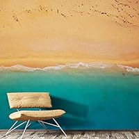 Wall Mural Sunset Sunrise Background Nature Scenery Removable Self-Adhesive Wallpaper Wall Decoration for Bedroom Living Room - 66x96 inches