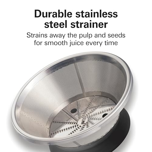 Image of Hamilton Beach HealthSmart Compact Centrifugal Juicer Machine