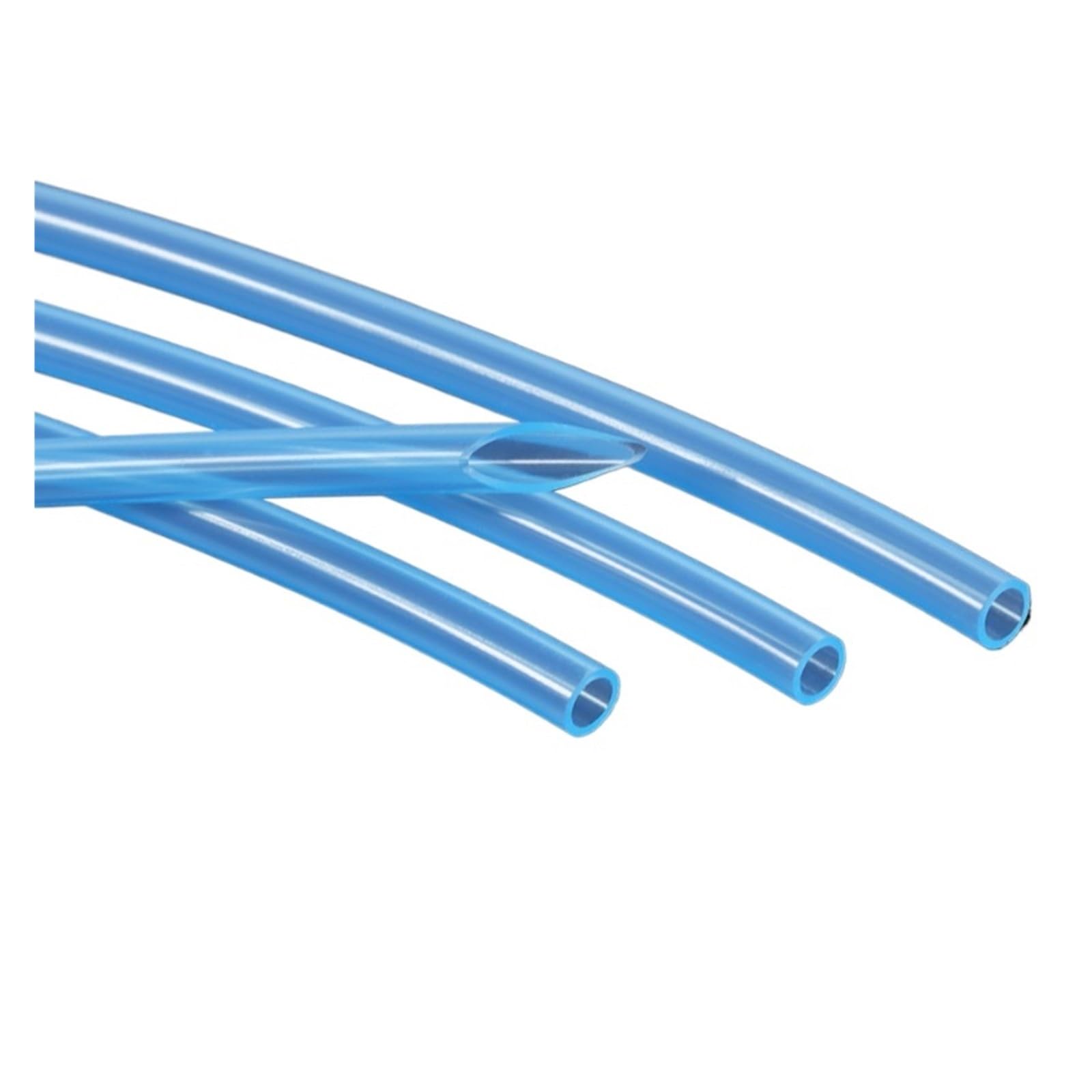 Tuyau flexible en silicone bleu ciel de 1 à 10 m for aquarium, irrigation à l'air, raccord for tuyau d'arrosage, tuyau en caoutchouc(10 meters,ID 3mm x OD 5mm)