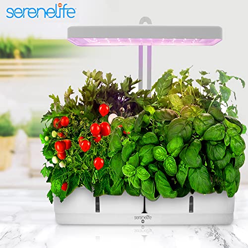 Serenelifehydroponicherbgarden8podsindoorherbgardenkitseedpodindoorgardenfullspectrumgrowlightadjustableheighthydroponicindoorgardensmartindoorplantsystem Urban Country Home Decor Serenelife hydroponic herb garden 8 pods indoor herb garden kit seed pod indoor garden full spectrum grow light adjustable height hydroponic indoor garden smart indoor plant system urban country home decor