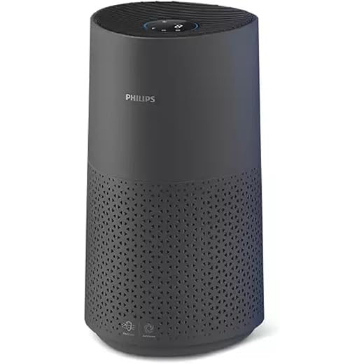 Philips Air Purifier AC1711/61 Portable Room Air Purifier (Intelligent Automatic Mode, Black)