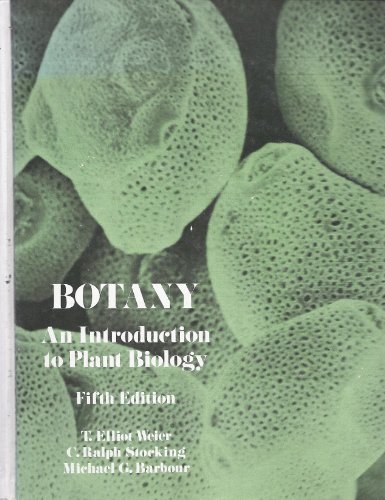Botany, an Introduction to Plant Biology 0471924687 Book Cover