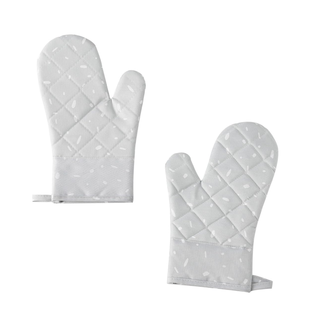 3pièces De Four Silicone Antidérapants Mitaines De Cuisson Résistantes Chaleur Jusqu à De Cuisine Tissu Épais pour - Et Cuisson