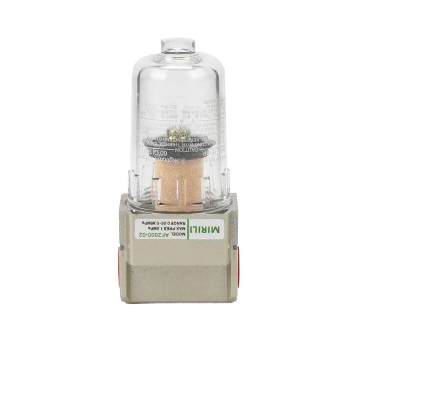 Separatore pneumatico olio-acqua AF2000-02 Filtro dell'aria Filtro del vuoto AF3000-03 filtro de cobre 1/4 Compresor de aire