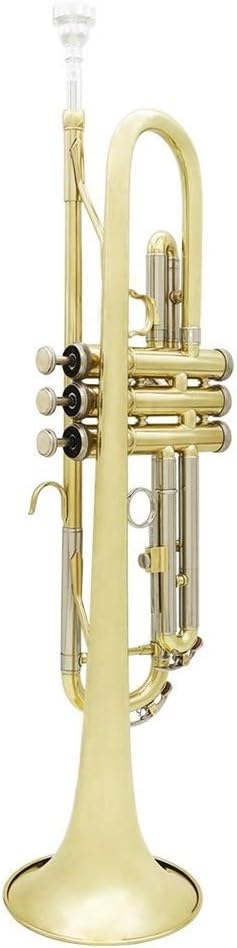 トランペットゴールドシルバーダブルの色トランペット真鍮素材bフラットトランペット楽器 人気上昇中 管吹奏楽器 金管楽器