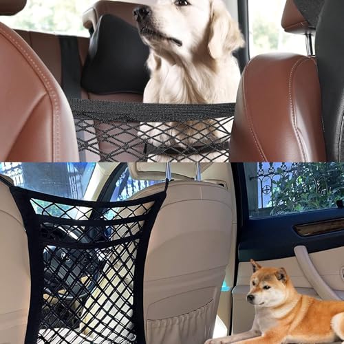 Duoduole 1 PCS Rede de Barreira de Carro para Animais de Estimação Flexível Barreira de Carro Diviso