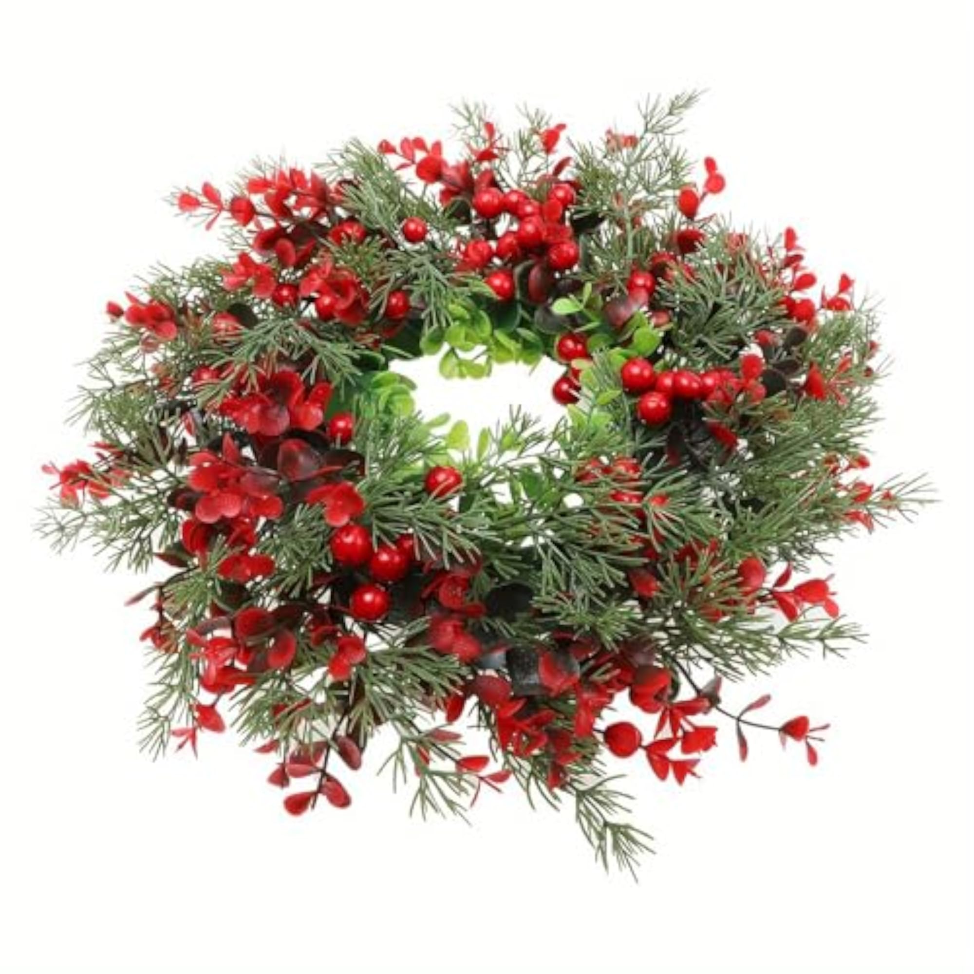 Red Berries Christmas Wreath for Home Decor