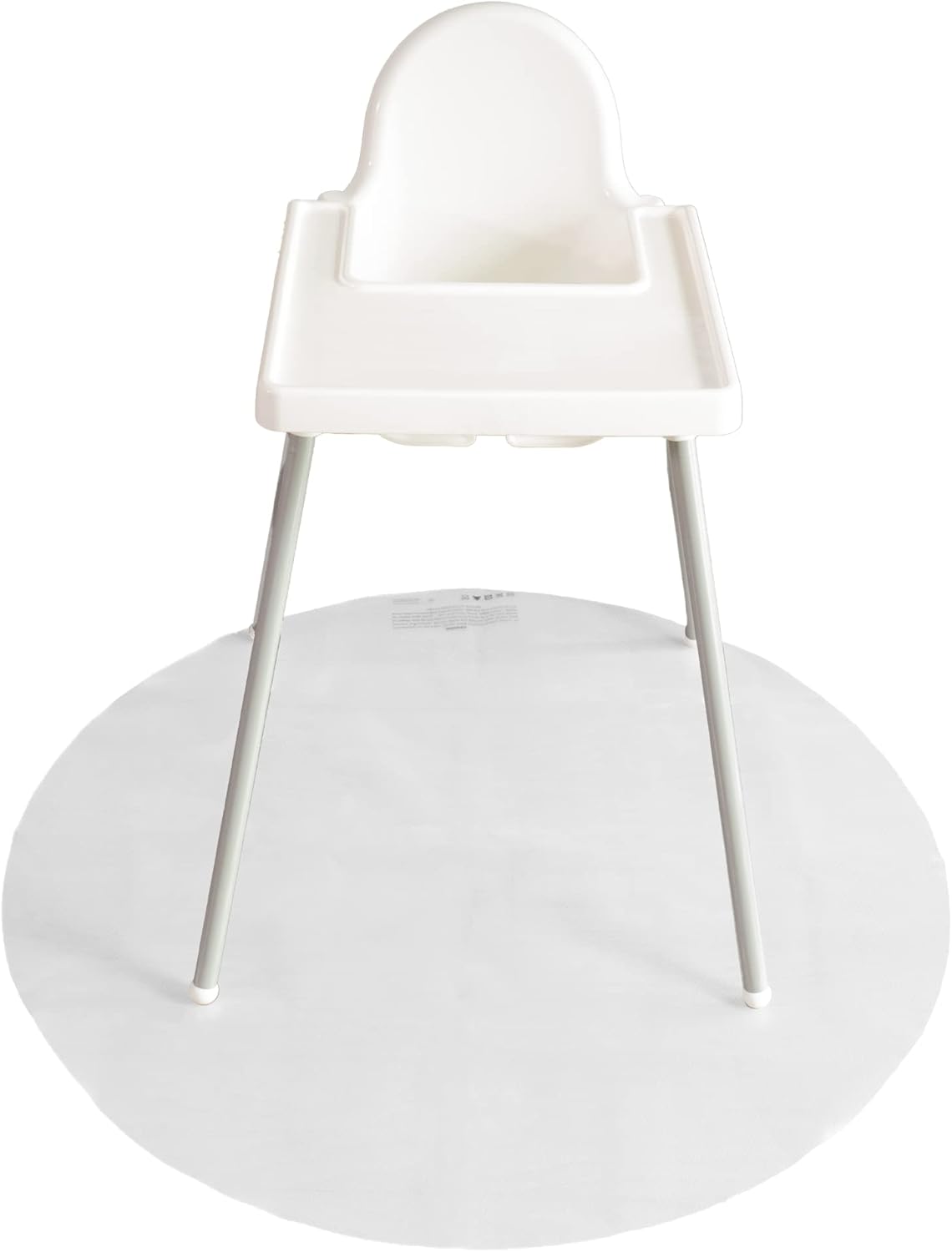 S&T INC. Splat Mat for Under High Chair, Water Resistant Plastic Floor