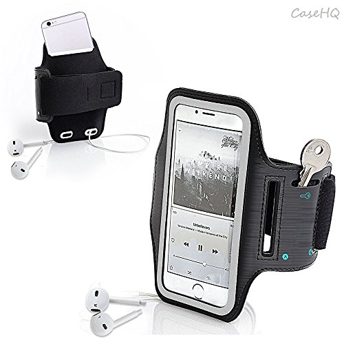 [2 Pack]Premium Running Iphone 6S 6 (4.7") Iphone 6S Plus(5.5")Sports Armand,Iphone 5/5C/5S 4, 4S Samsung Galaxy S3, S4 S5 S6 S7, Water Resistant Proof Key Holderid Credit Card Money Holder #TOP6