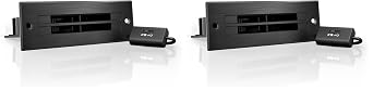 AC Infinity AIRPLATE S2, Quiet Cooling Blower Fan System 6" with Speed Control, for Home Theater AV Cabinets Pack of 2