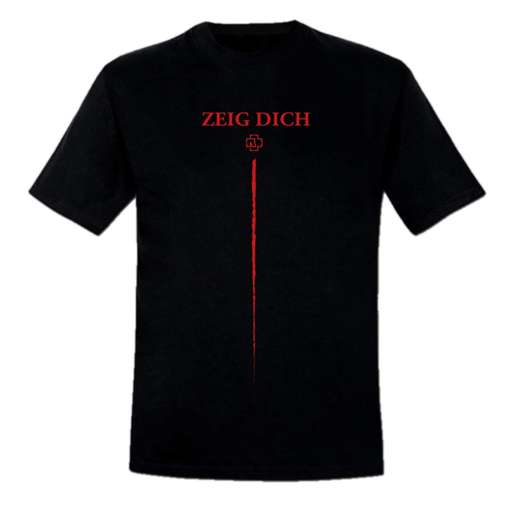 Rammstein Men's Black T-Shirt Zeig Dich (3Xl), Official Band Merchandise