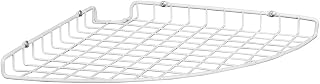 ClosetMaid Corner Shelf Organizer, Wall Mount Hanging Corner Shelves, Durable Steel, White, 8282