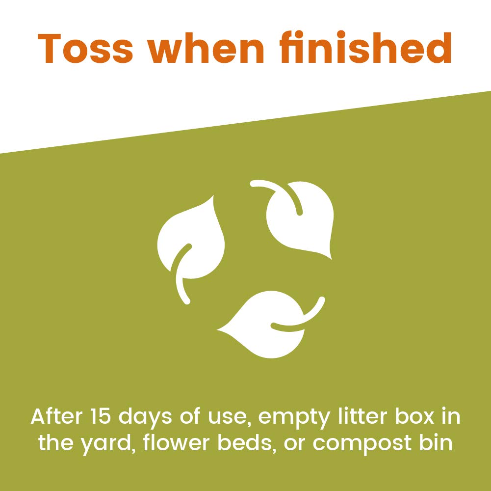 Arena CatSpot para gatos sin grumos: arena de coco biodegradable, totalmente natural, ligera y sin polvo