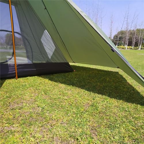 Tente de camping tipi pour barbecue et bivouac 3 places