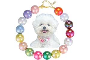 Paws-itively Vibrant Puppy Collar Chain