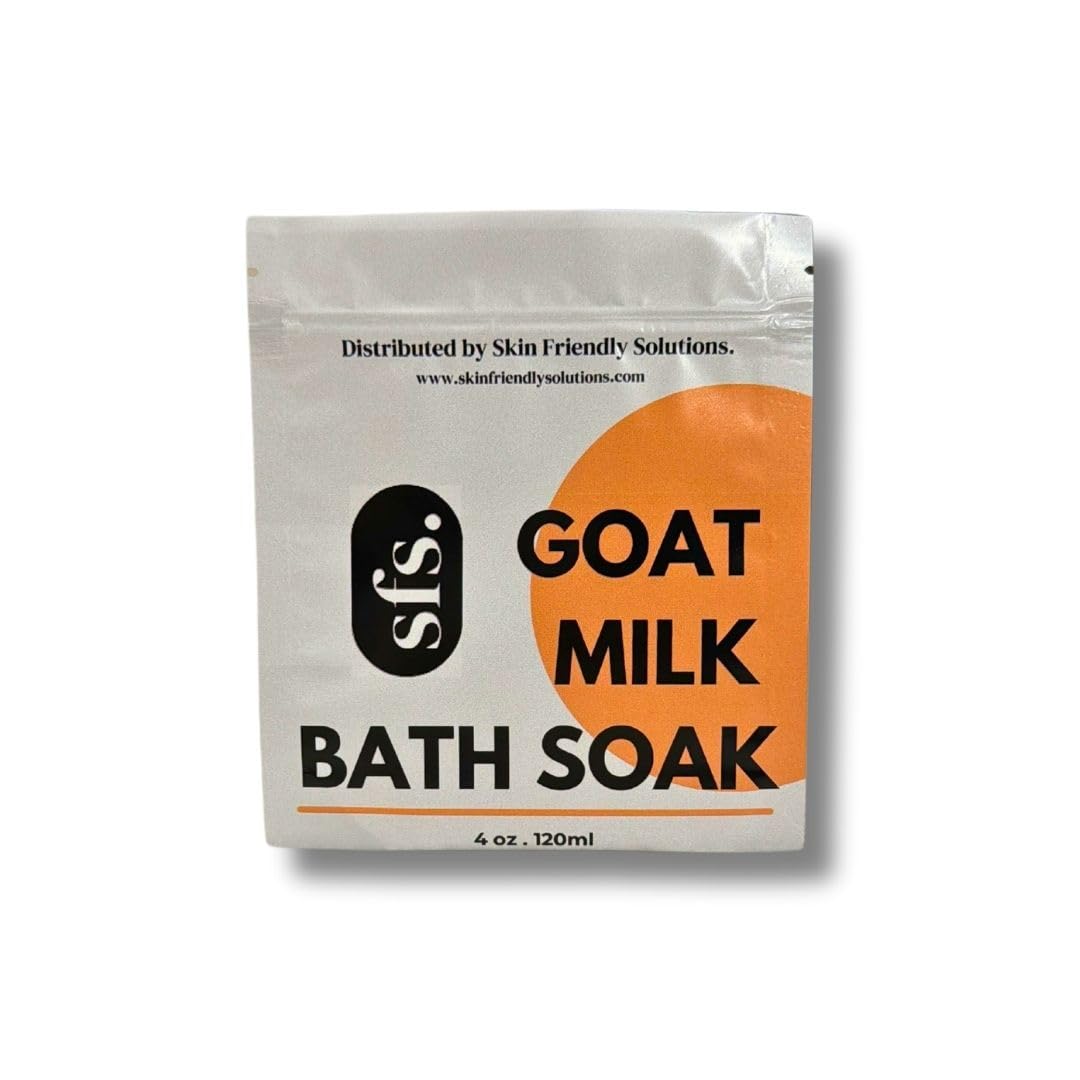 Skin Friendly Solutions Milk Bath with Goat Milk, Vitamins, Minerals and Lactic Acid for Soft Skin