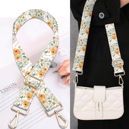 Image of Purse Strap Crossbody Shoulder Straps Adjustable Replacement 1.5 inch Wide for Women Girls Bag Cute Aesthetic