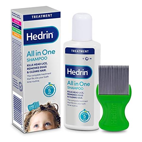 Hedrin All in One Shampoo Cover