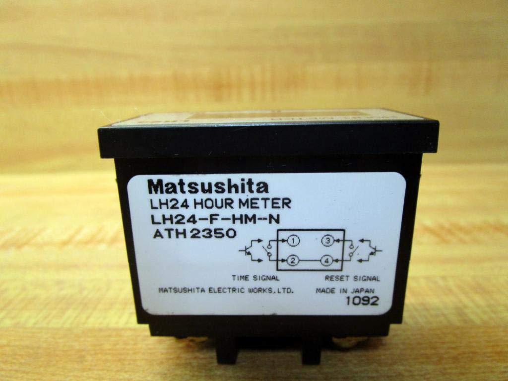 Matsushita LH24-F-HM-N Hour Meter LH24FHMN