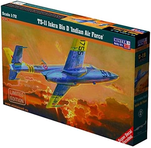 MisterCraft MCC19 1:72 TS-II Iskra Bis D Indian Air Force, Scale