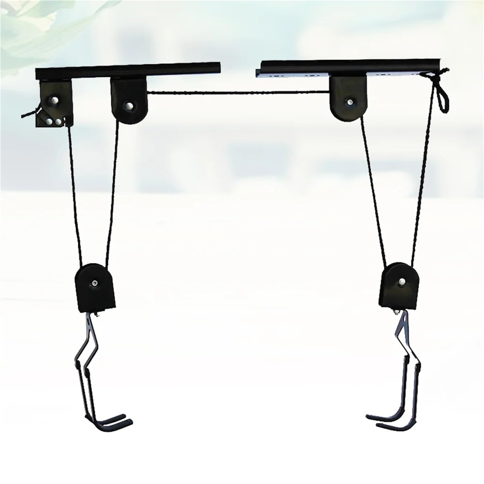 Accesorios de Bicicleta Elevador de Techo para Bicicleta, Estante de estacionamiento, Soporte de Almacenamiento, Ganchos para Colgar en la Pared, grúa eléctrica Soporte Bicicleta Suspensión