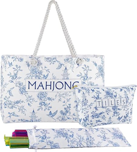 MAHJONG Tote Bag Set 24x13x4.7 Inch Estuche de Transporte