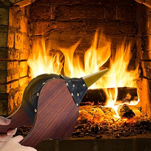 Miniatura 5 de 1 fuelle de chimenea de madera marrón 17 "x 7.5" ventilador de cocina al aire libre ventilador ventilador