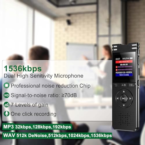 Dictaphone numérique pour enregistrer et réécouter vos réunions