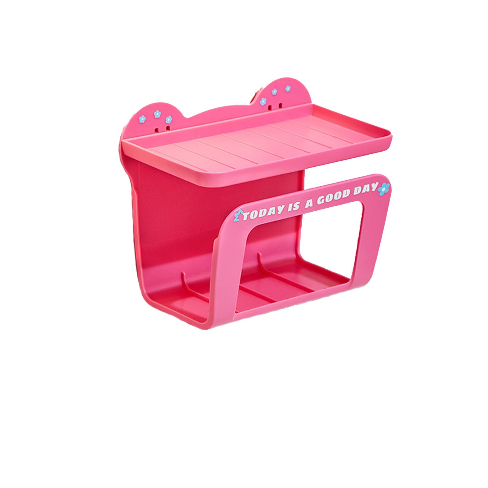 Without Drilling Wall Mounted Wet Holder Large Capacity Adhesive Storage Organizers for Bathroom Countertop Wall Mounted ABS Tissue Dispenser